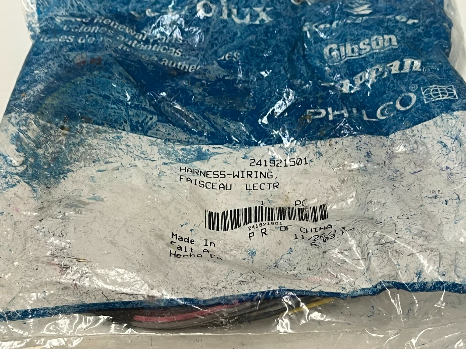 New Genuine OEM Frigidaire Refrigerator Harness-Wiring 241921501 — thumbnail 3